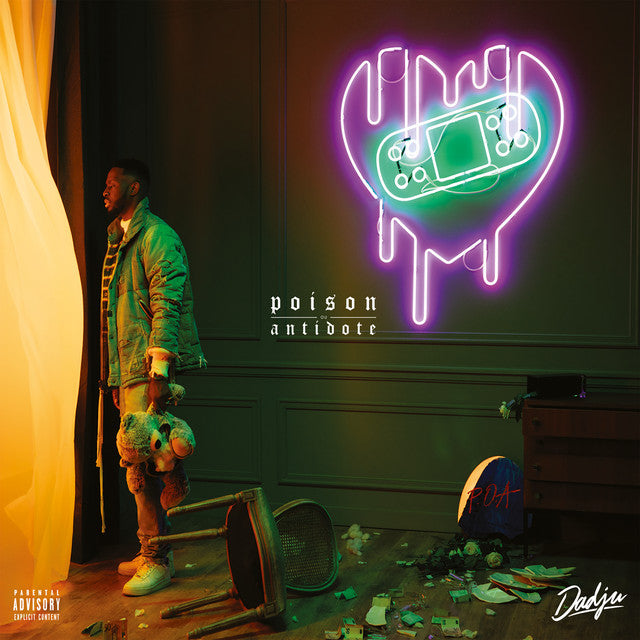 Music print | Dadju - Poison ou Antidote poster connecté