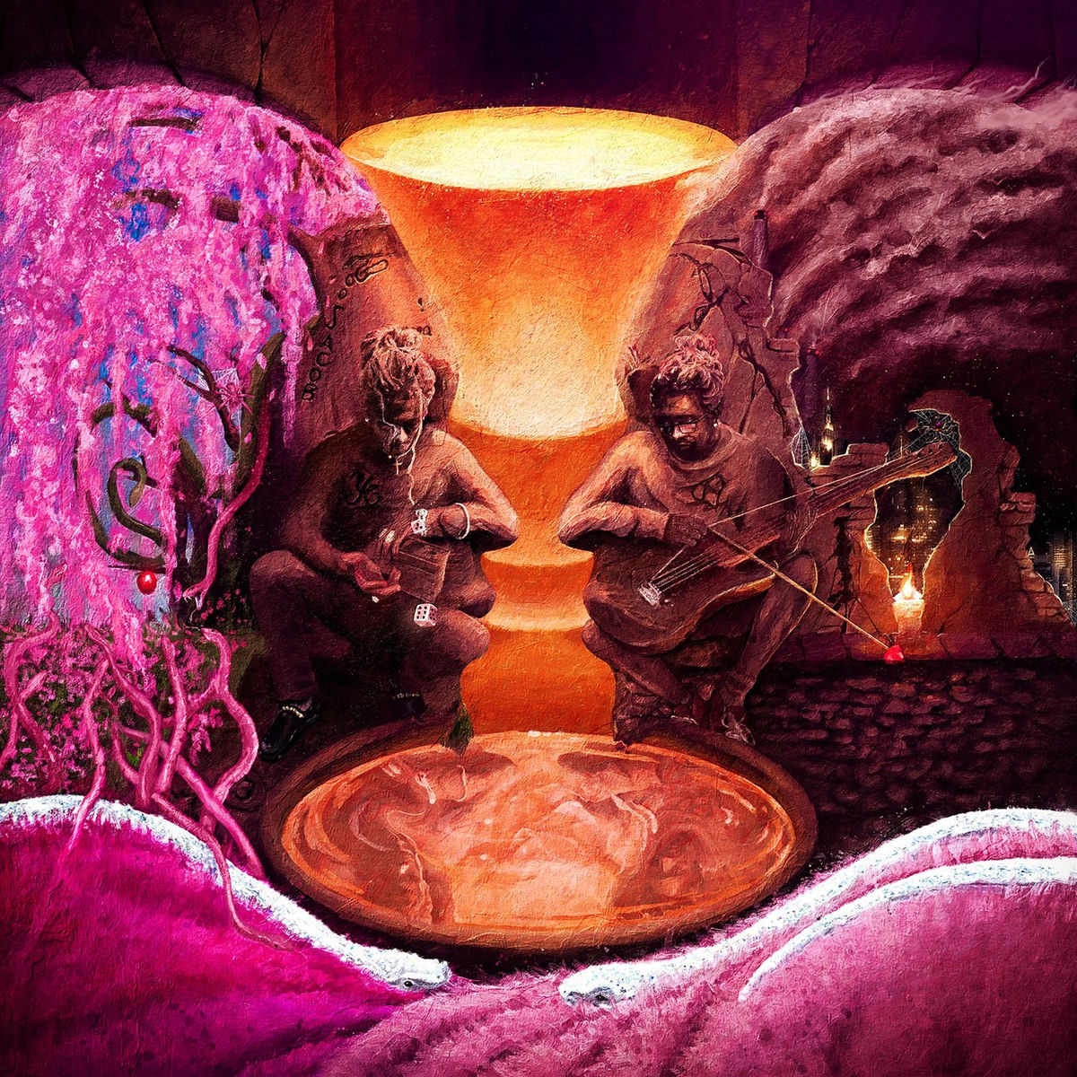 Music print | Young Thug - Punk poster connecté