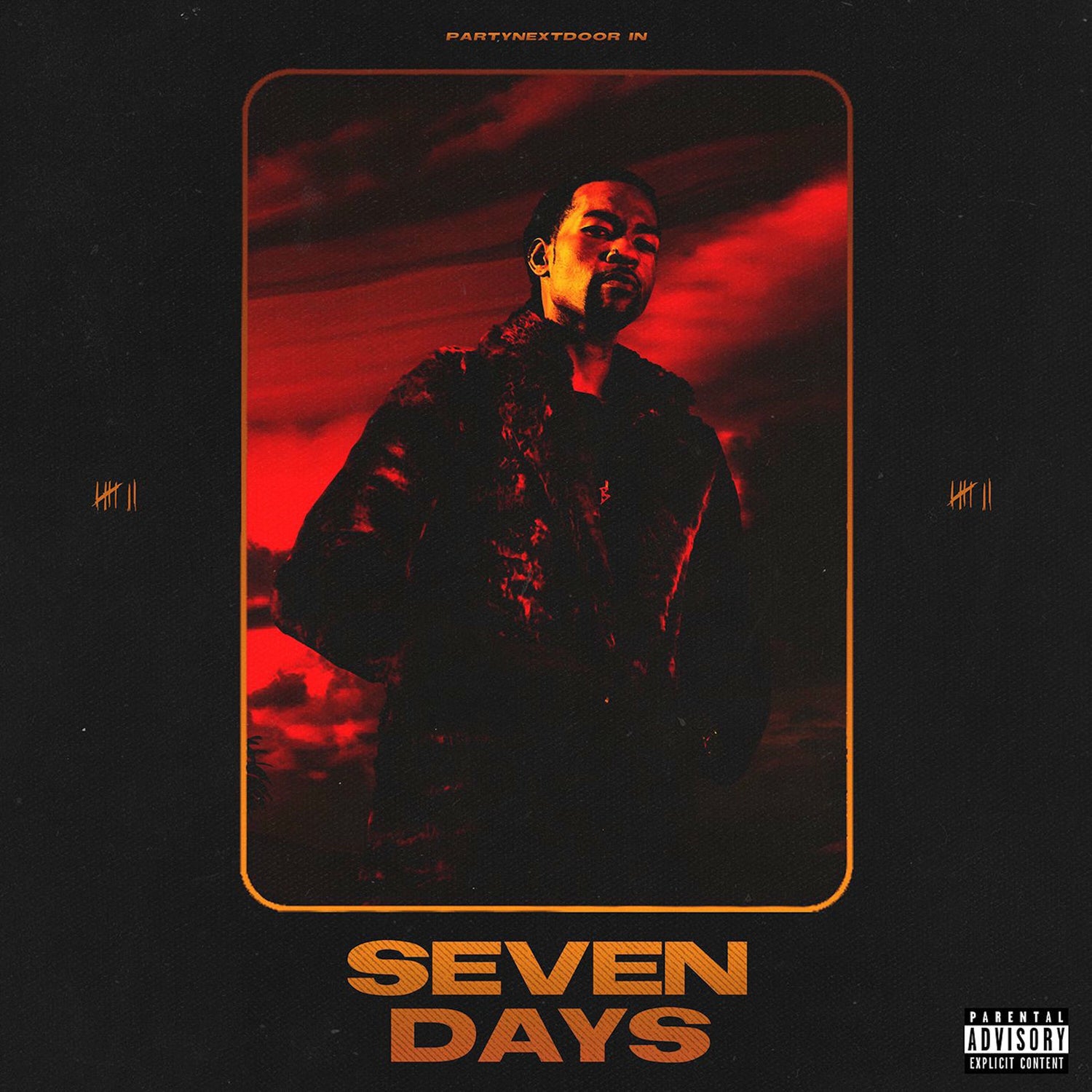 Music print | PARTYNEXTDOOR - Seven Days poster connecté