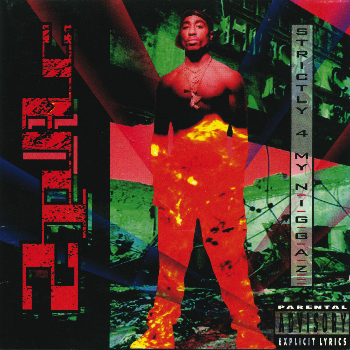 Music print | 2Pac - Strictly 4 My N.I.G.GA.Z... poster connecté