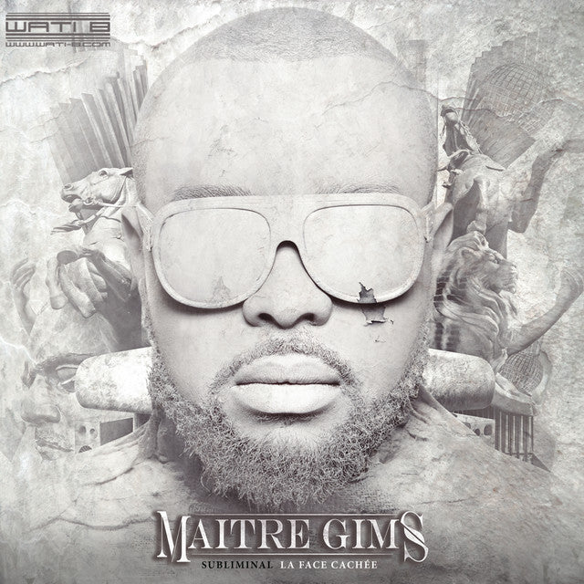 Music print | Gims - Subliminal (La face cachée) poster connecté