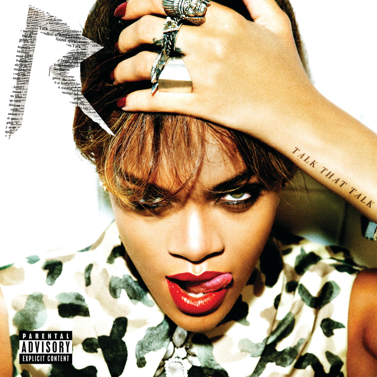 Music print | Rihanna - Talk That Talk poster connecté