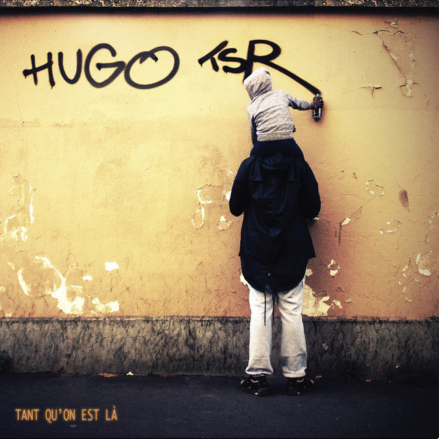 Music print | Hugo TSR - Tant qu'on est là poster connecté