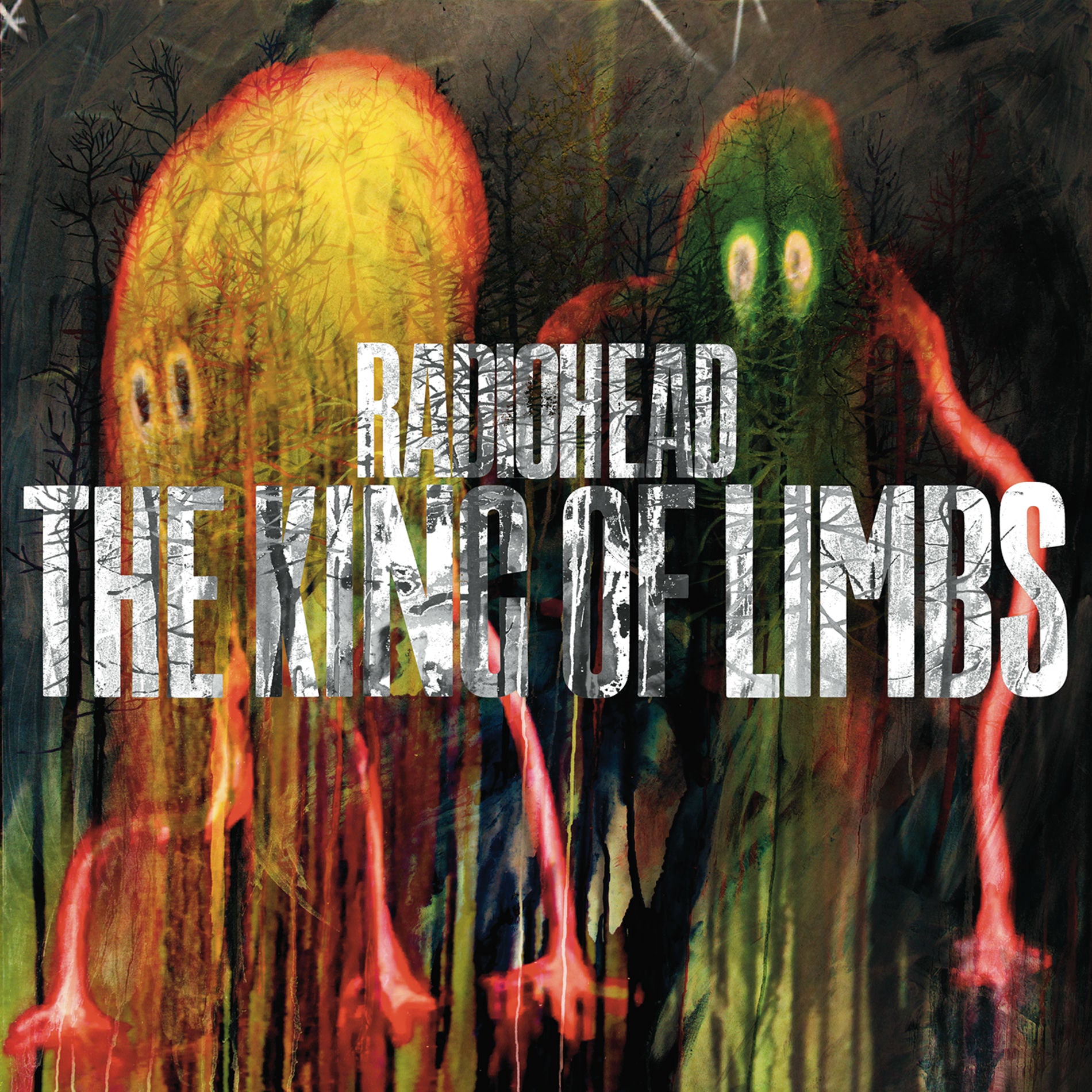 Music print | Radiohead - The King Of Limbs poster connecté