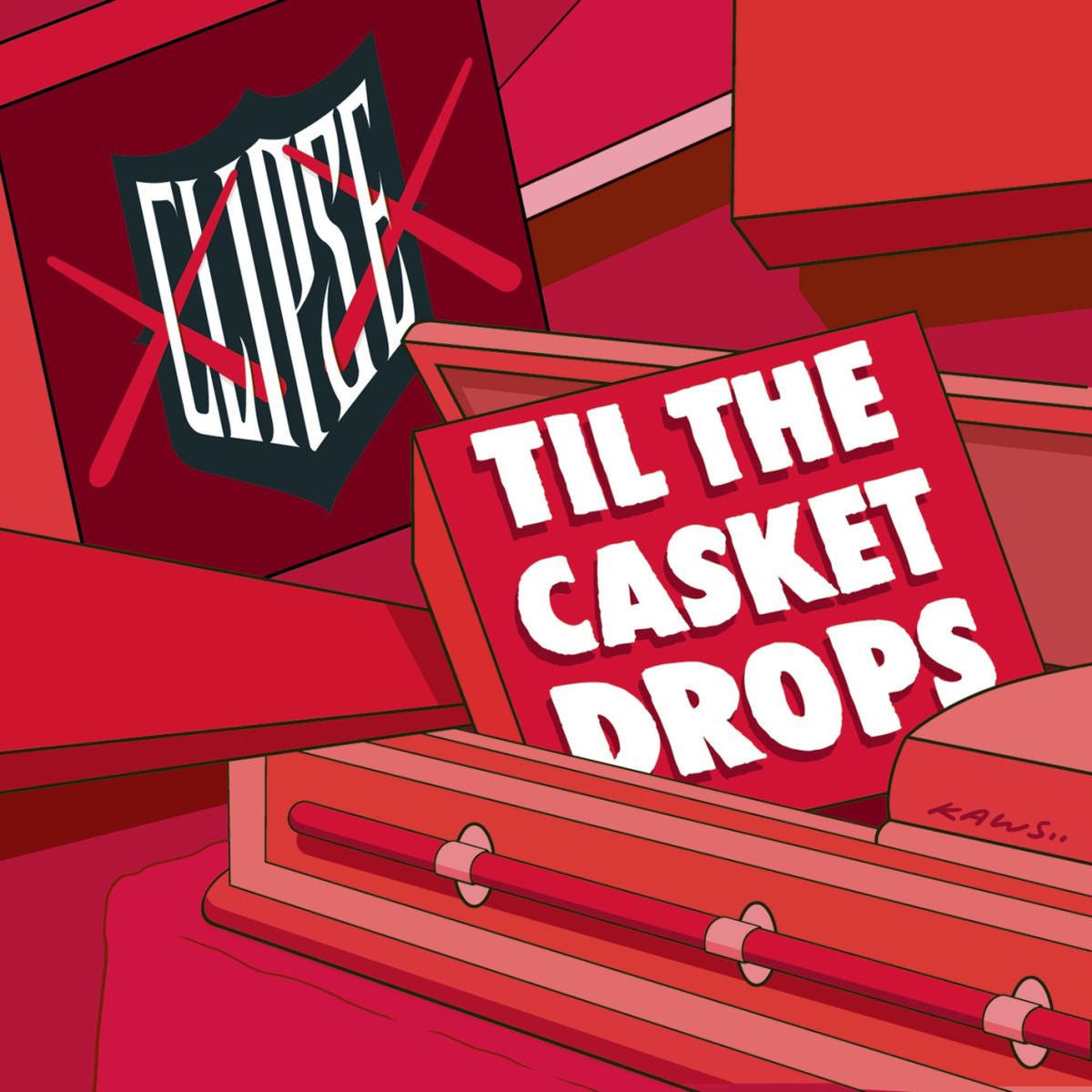 Music print | Clipse - Til The Casket Drops poster connecté
