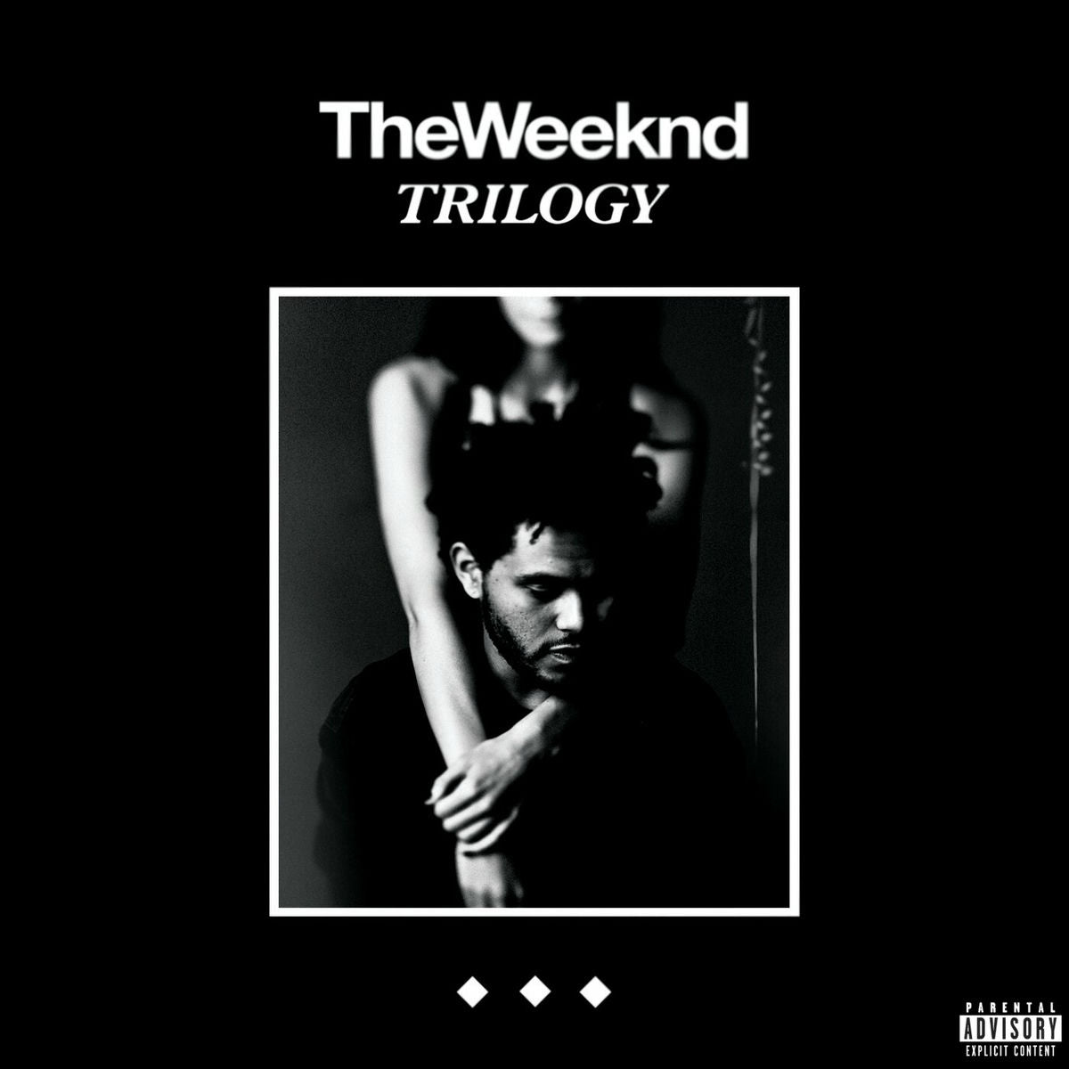Music print | The weeknd - Trilogy poster connecté