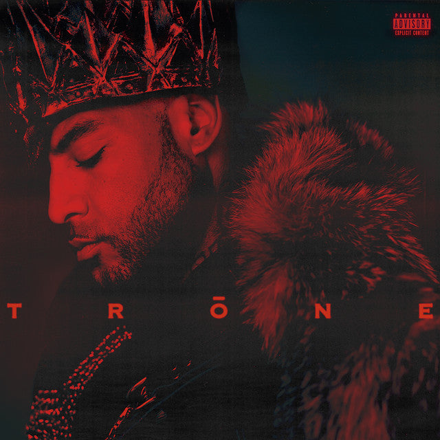 Music print | Booba - Trône poster connecté