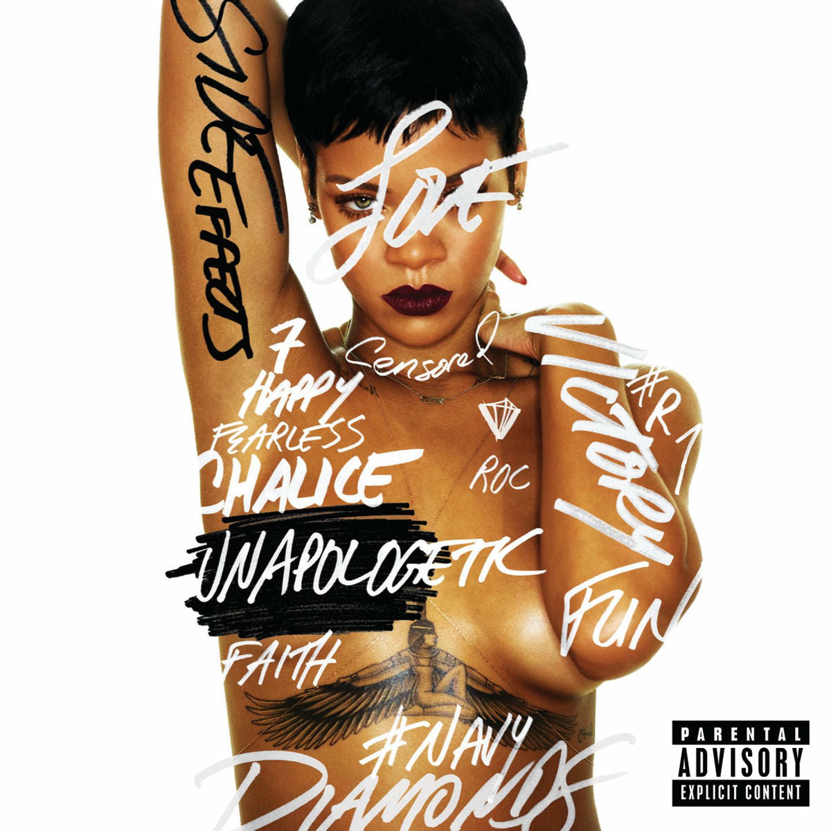 Music print | Rihanna - Unapologetic poster connecté