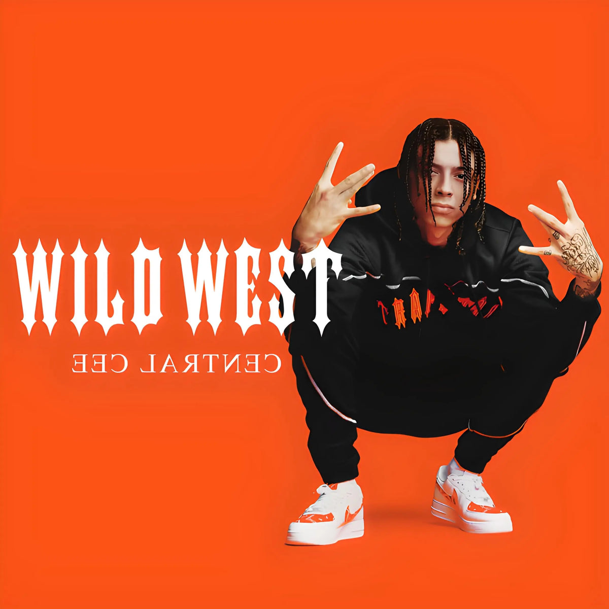 Music print | Central cee - Wild west poster connecté