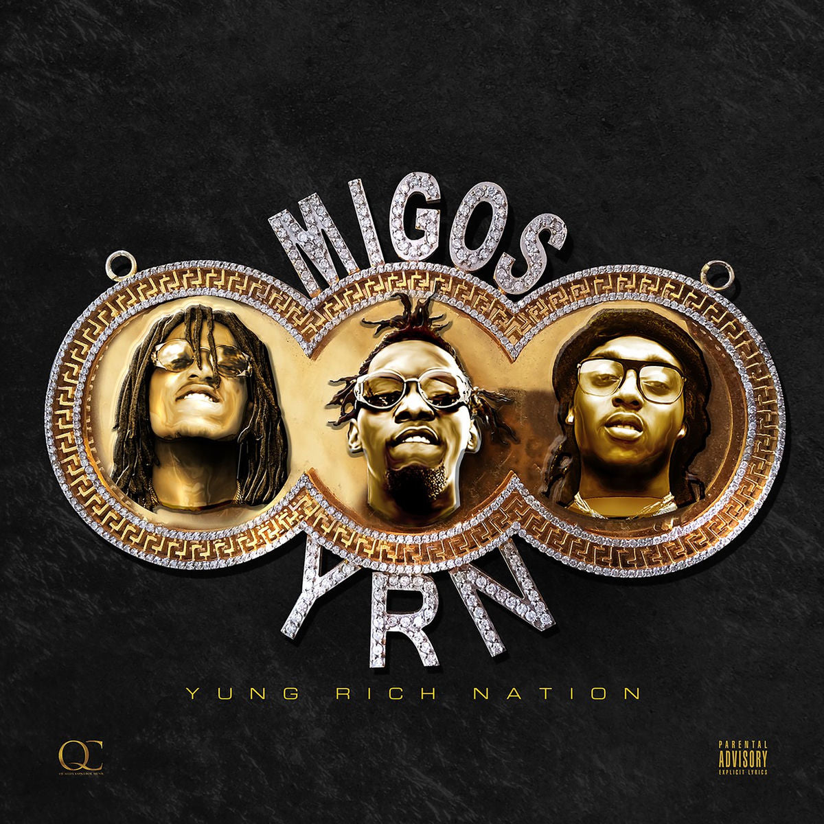 Music print | Migos - Yung Rich Nation poster connecté