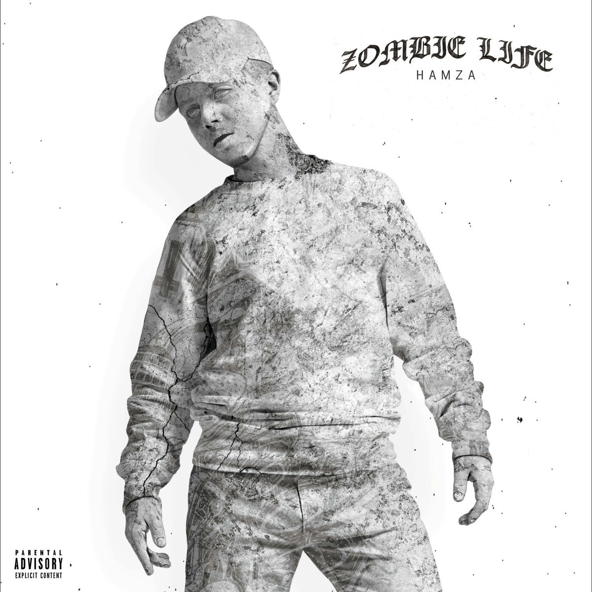 Music print | Hamza - Zombie Life poster connecté