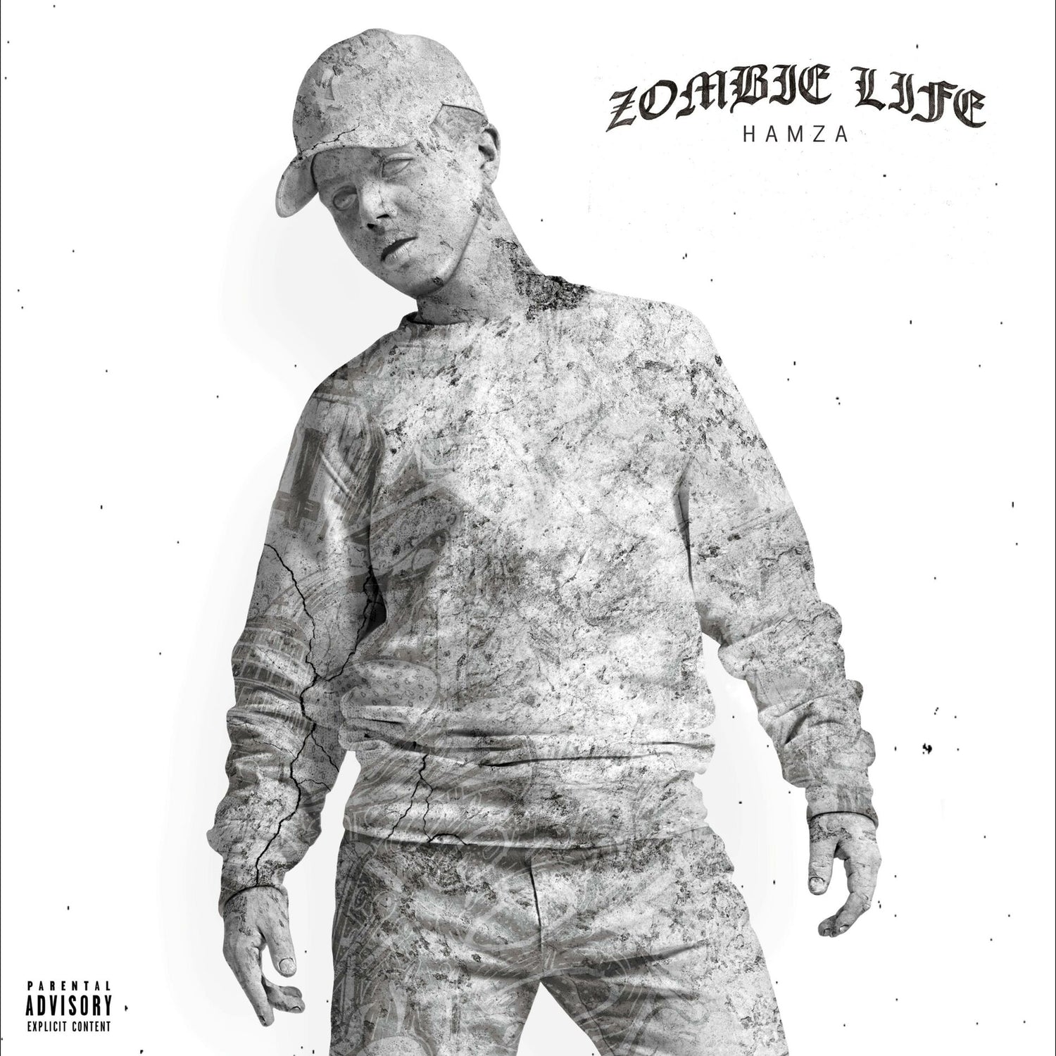 Music print | Hamza - Zombie Life poster connecté