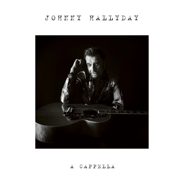 Music print | Johnny Hallyday - A Cappella poster connecté