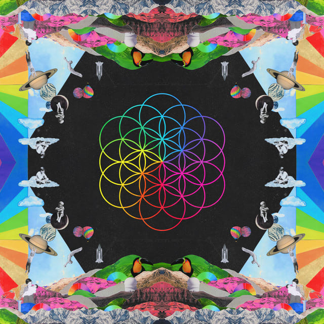 Music print | Coldplay - A Head Full of Dreams poster connecté