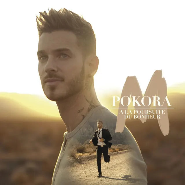 Music print | M. Pokora - A la poursuite du bonheur (Commentaires audio) poster connecté
