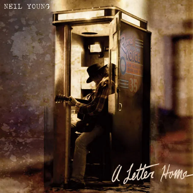 Music print | Neil Young - A Letter Home poster connecté