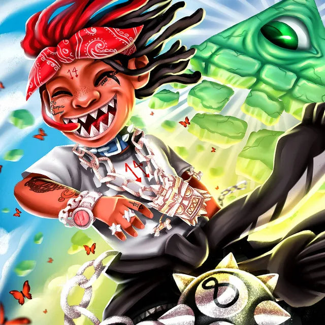 Music print | Trippie Redd - A Love Letter To You 3 poster connecté