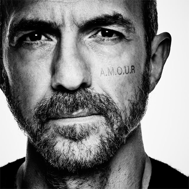 Music print | Calogero - A.M.O.U.R poster connecté