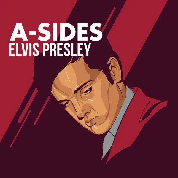 Music print | Elvis Presley - A-Sides poster connecté
