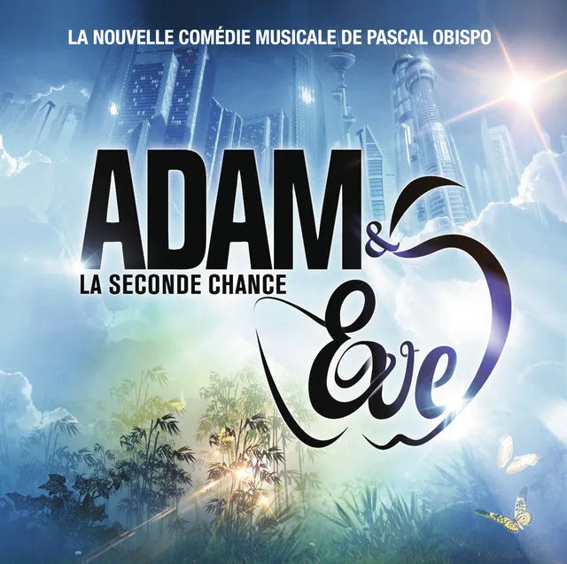 Music print | Pascal Obispo & Adam & Eve, La Seconde Chance - Adam & Eve La Seconde Chance (nouvelle édition) poster connecté