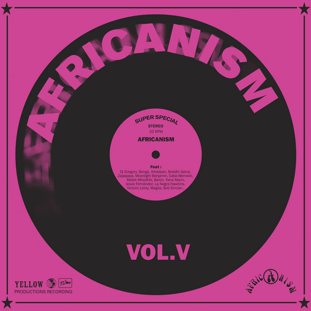 Music print | Africanism & Bob Sinclar - Africanism Vol. 5 poster connecté