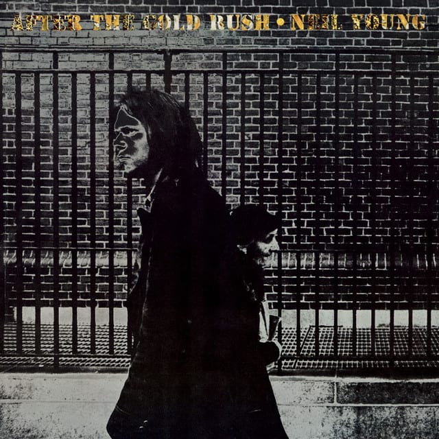 Music print | Neil Young - After the Gold Rush (2009 Remaster) poster connecté