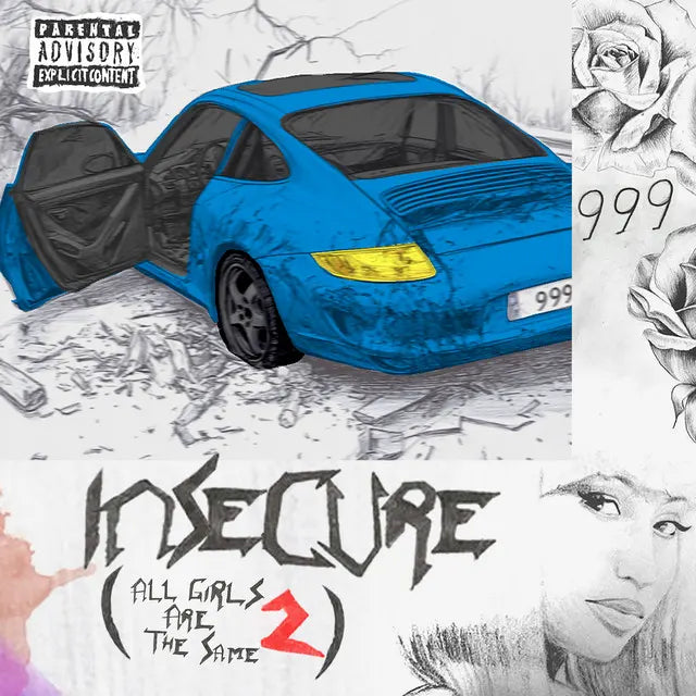 Music print | Juice WRLD & Nicki Minaj - AGATS2 (Insecure) [with Nicki Minaj] [Alternate Versions 2] poster connecté