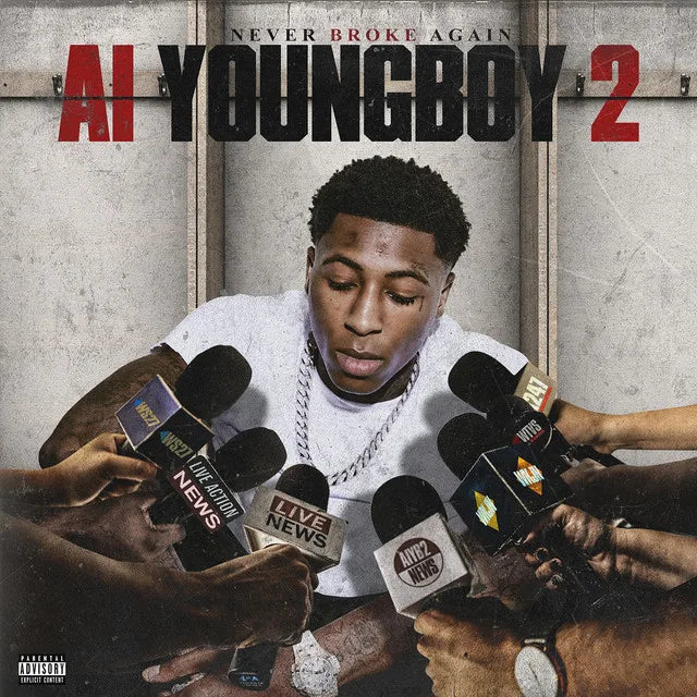 Music print | YoungBoy Never Broke Again - AI YoungBoy 2 poster connecté