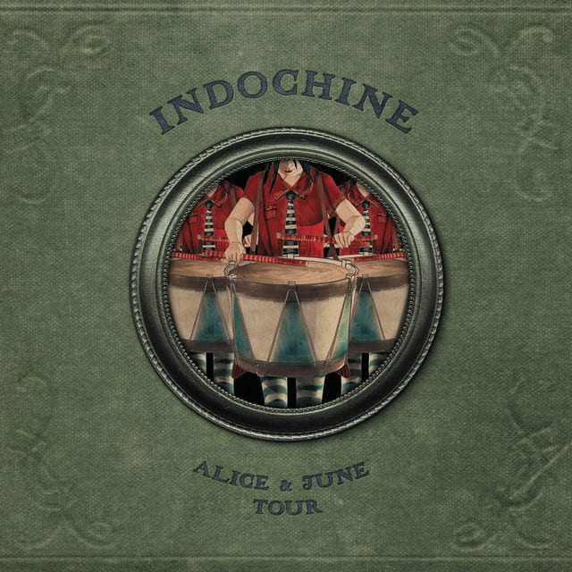 Music print | Indochine - Alice & June Tour poster connecté