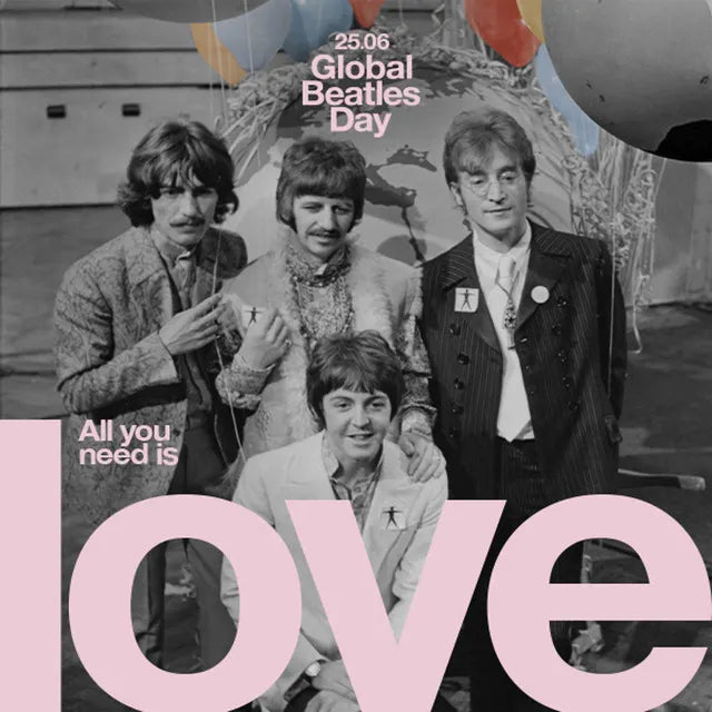Music print | The Beatles - All You Need Is Love poster connecté