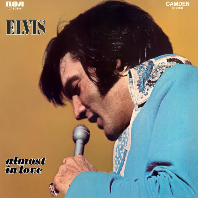 Music print | Elvis Presley - Almost in Love poster connecté
