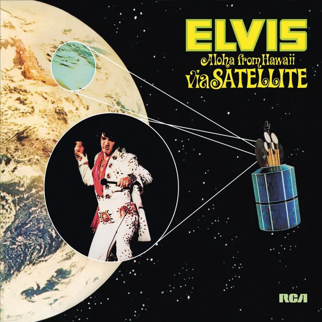 Music print | Elvis Presley - Aloha from Hawaii Via Satellite (Live) poster connecté