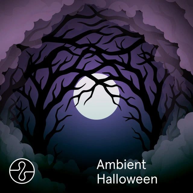 Music print | Endel - Ambient Halloween poster connecté