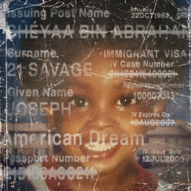 Poster NFC 21 Savage American Dream | Music Prints