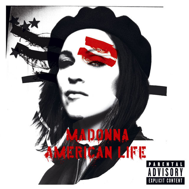 Music print | Madonna - American Life poster connecté