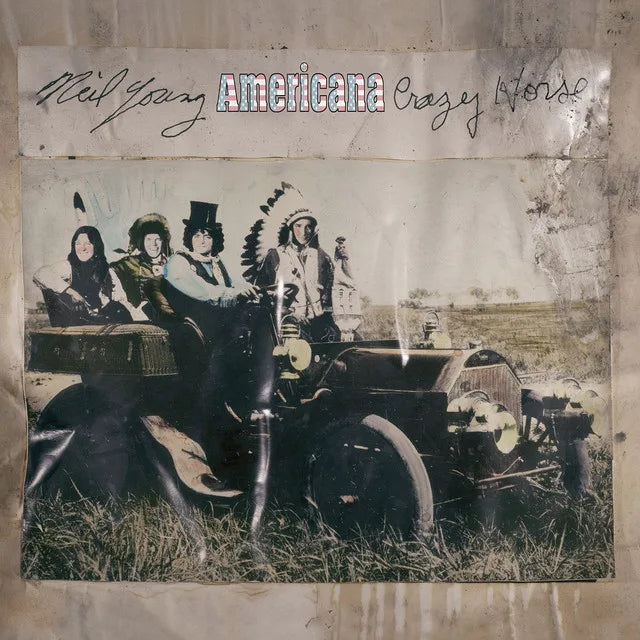 Music print | Neil Young & Crazy Horse - Americana poster connecté