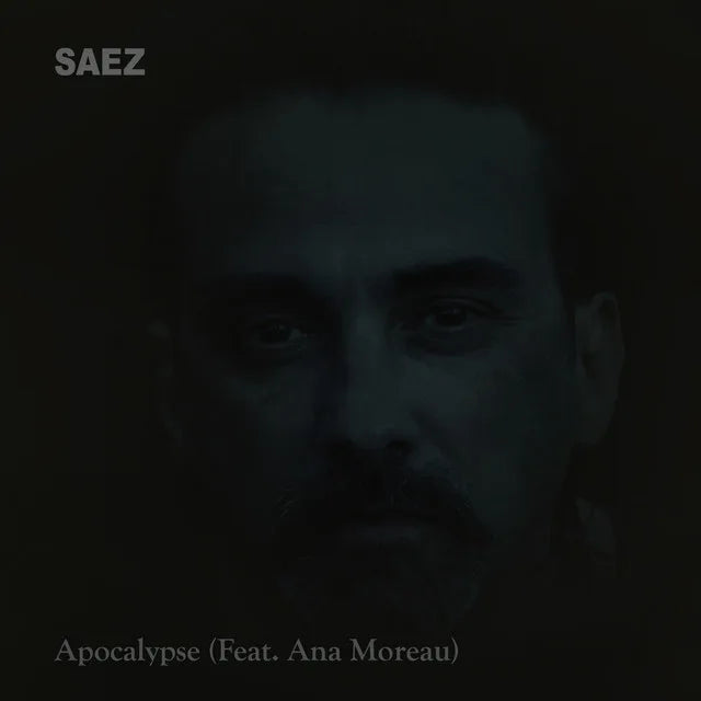 Music print | Saez & Ana Moreau - Apocalypse (feat. Ana Moreau) poster connecté