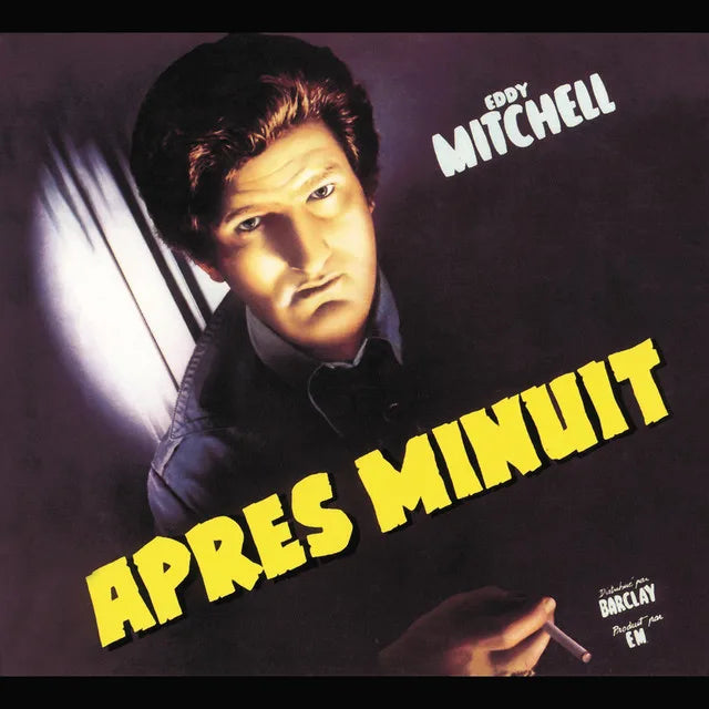 Music print | Eddy Mitchell - Après minuit poster connecté