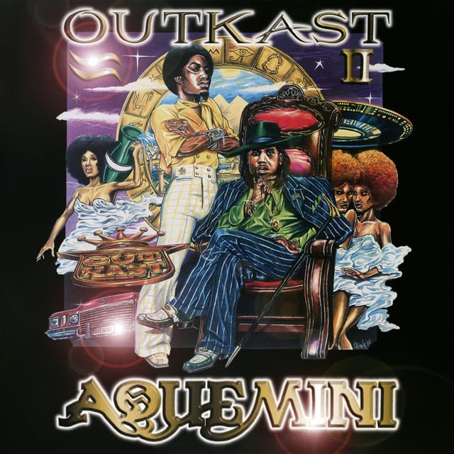 Music print | Outkast - Aquemini poster connecté
