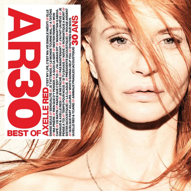 Music print | Axelle Red - AR30 (Best Of Axelle Red 30 Ans) poster connecté