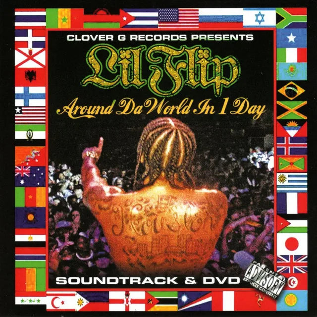 Music print | Lil' Flip - Around Da World In 1 Day poster connecté
