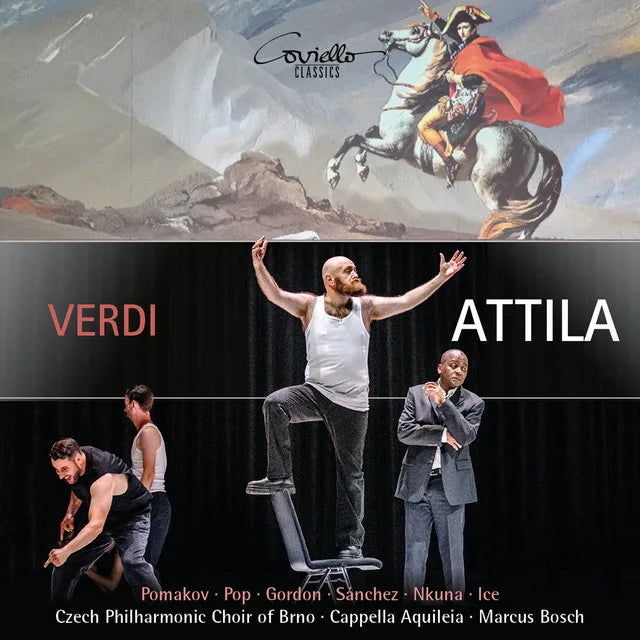 Music print | Giuseppe Verdi & Marcus Bosch & Cappella Aquileia & Czech Philharmonic Choir, Brno - Attila (Live, Heidenheim, 2025) poster connecté
