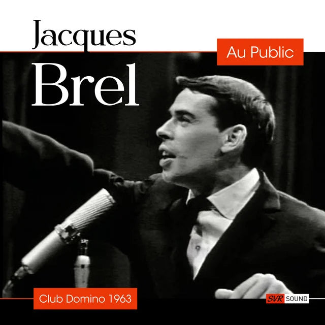 Music print | Jacques Brel - Au Public Club Domino 1963 [Live (Restauración 2023)] poster connecté