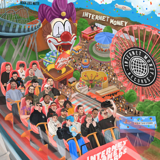 Music print | Internet Money - B4 The Storm (Instrumental) poster connecté