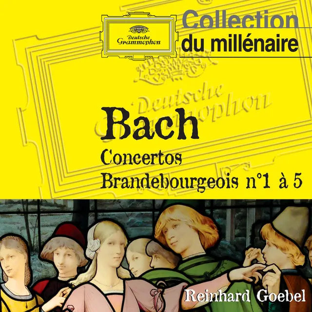 Music print | Johann Sebastian Bach & Reinhard Goebel & Musica Antiqua Köln - Bach - Concertos brandebourgeois n° 1 à 5 poster connecté