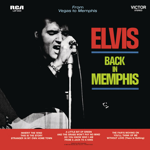 Music print | Elvis Presley - Back In Memphis poster connecté