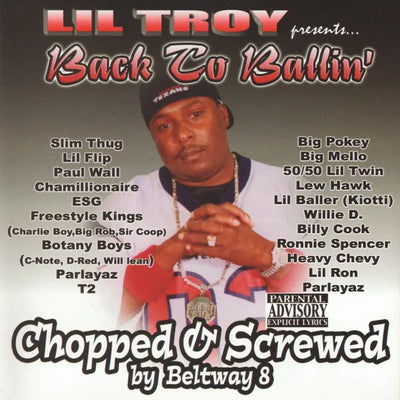 Music print | Lil' Troy - Back To Ballin’ [Screwed]