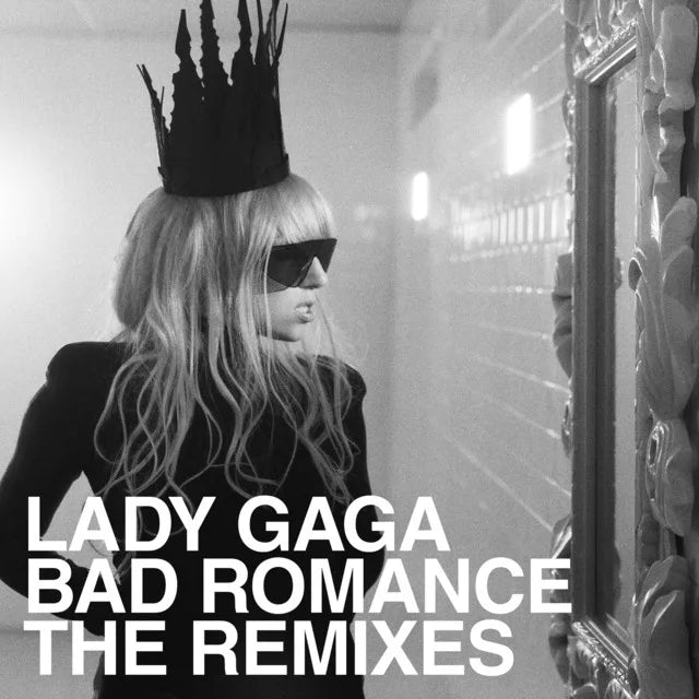 Music print | Lady Gaga - Bad Romance (The Remixes) poster connecté