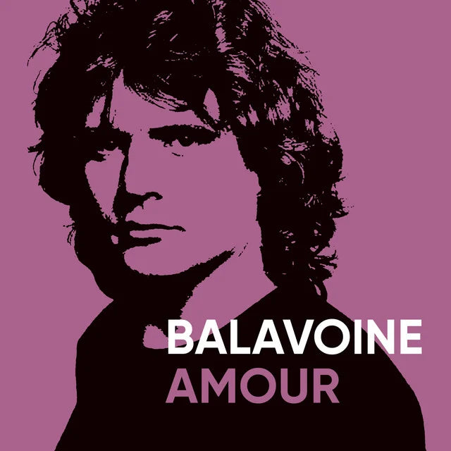 Music print | Daniel Balavoine - Balavoine Amour poster connecté