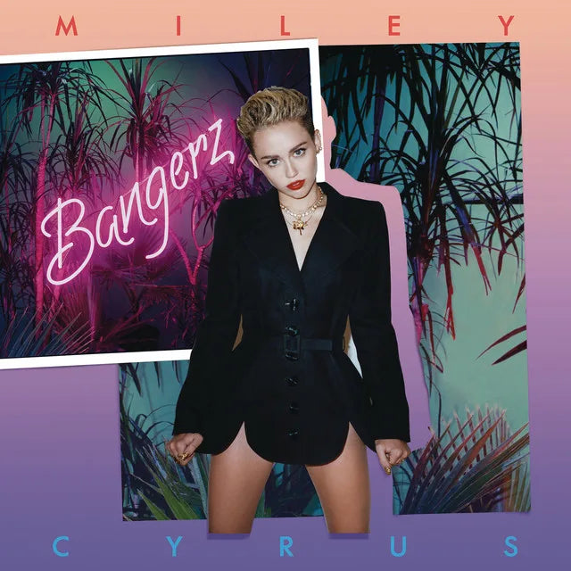 Music print | Miley Cyrus - Bangerz (Deluxe Version) poster connecté